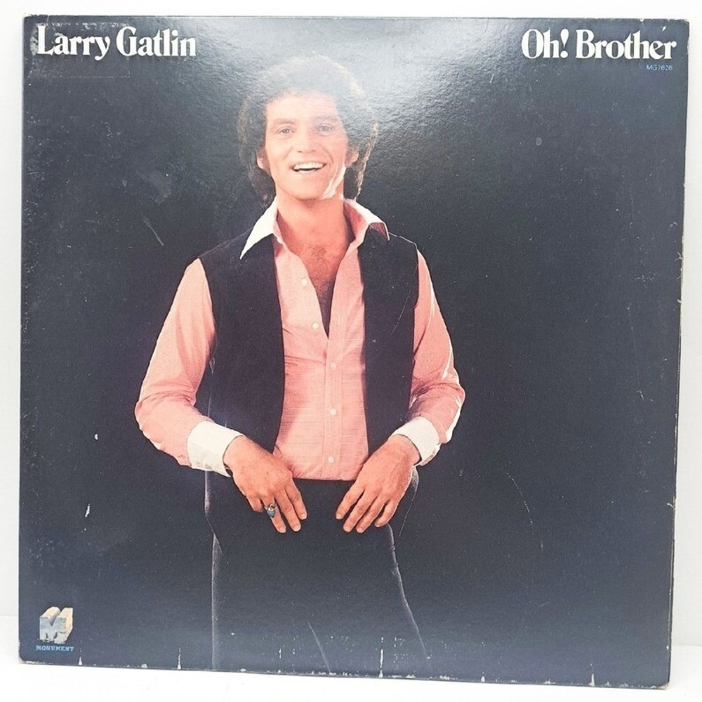 Larry Gatlin Oh! Brother Vinyl Record LP Album Country‎ Music 1978 MG7626